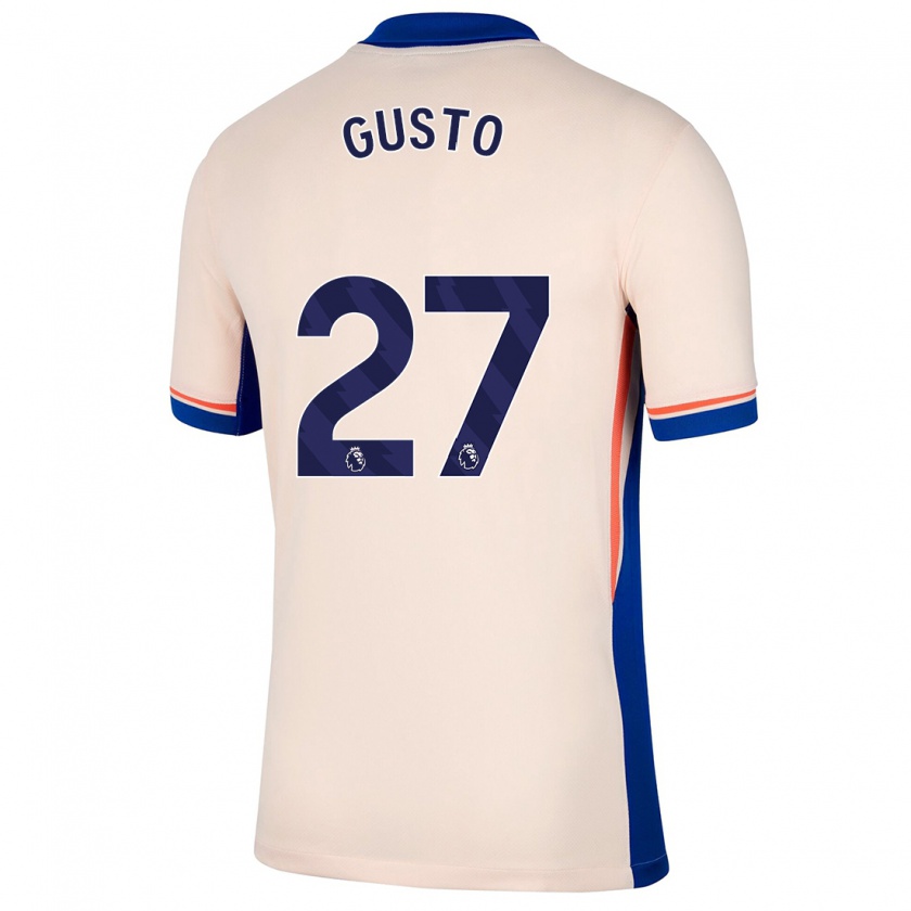 Kandiny Bambino Maglia Malo Gusto #27 Beige Chiaro Kit Gara Away 2024/25 Maglietta