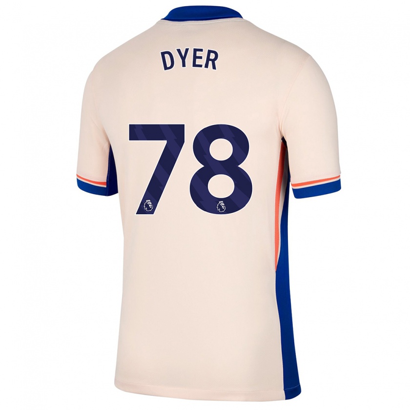 Kandiny Kinder Kiano Dyer #78 Hellbeige Auswärtstrikot Trikot 2024/25 T-Shirt Österreich