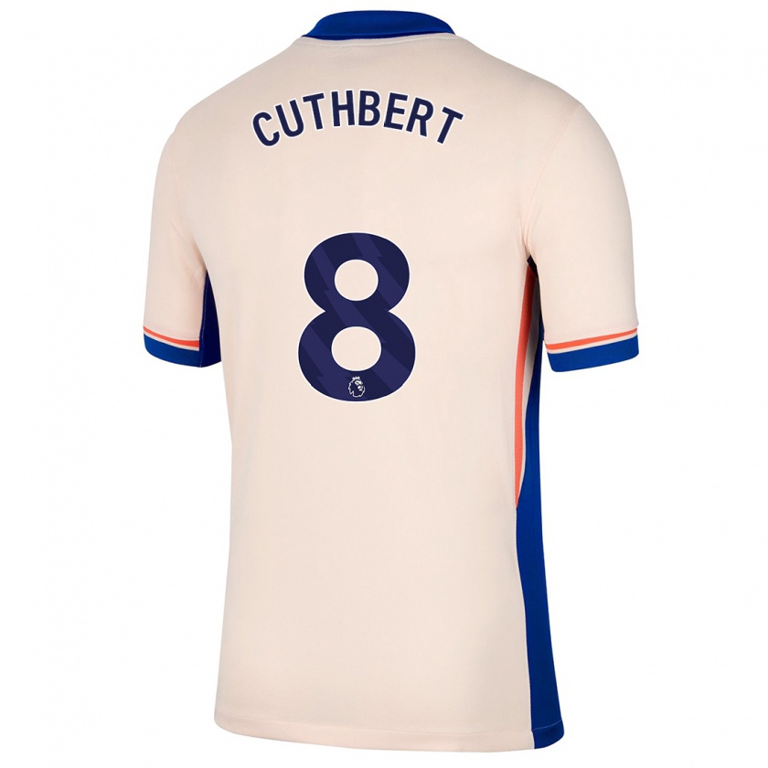 Kandiny Kinder Erin Cuthbert #8 Hellbeige Auswärtstrikot Trikot 2024/25 T-Shirt Österreich