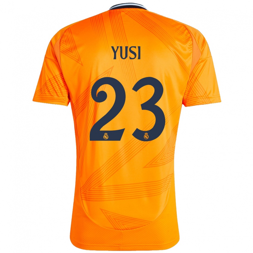 Kandiny Kinder Youssef Enríquez #23 Orange Auswärtstrikot Trikot 2024/25 T-Shirt Österreich