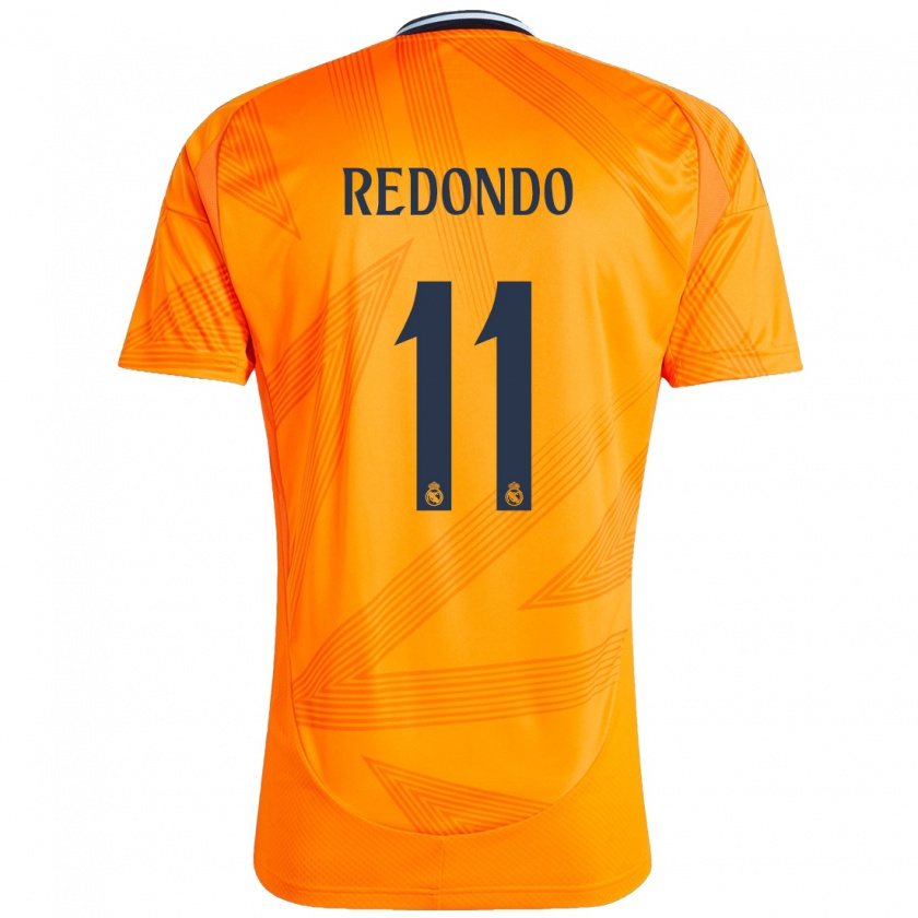 Kandiny Kinderen Alba Redondo #11 Oranje Uitshirt Uittenue 2024/25 T-Shirt