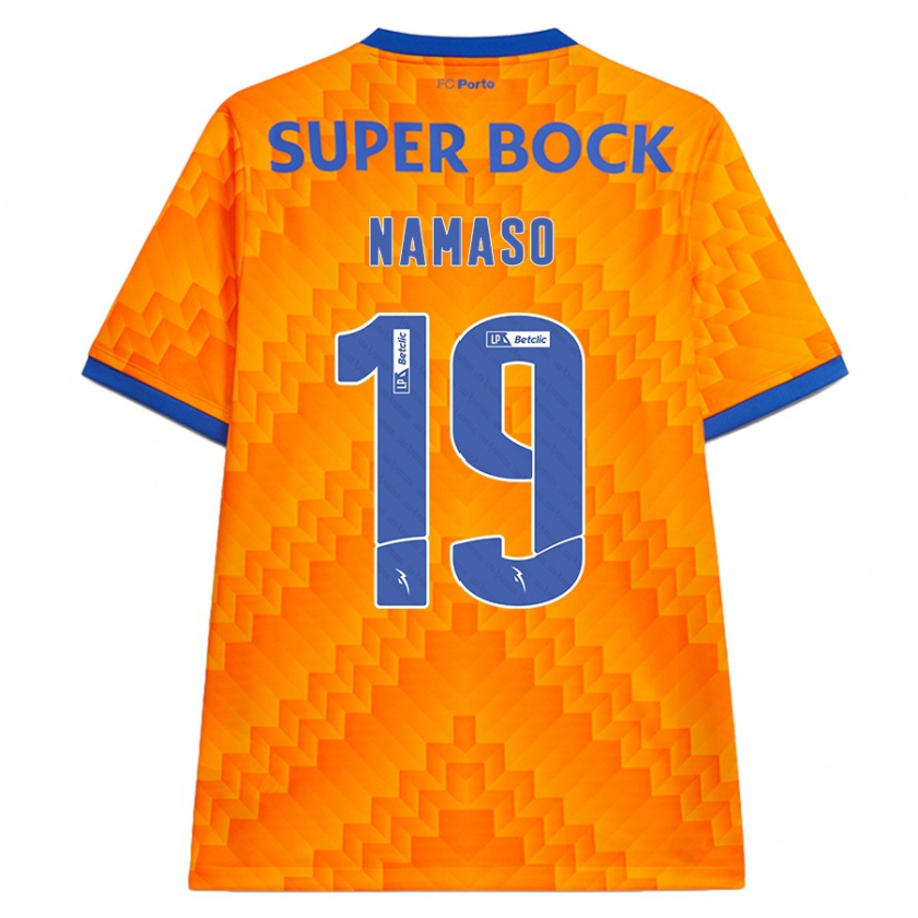 Kandiny Kinderen Danny Namaso #19 Oranje Uitshirt Uittenue 2024/25 T-Shirt