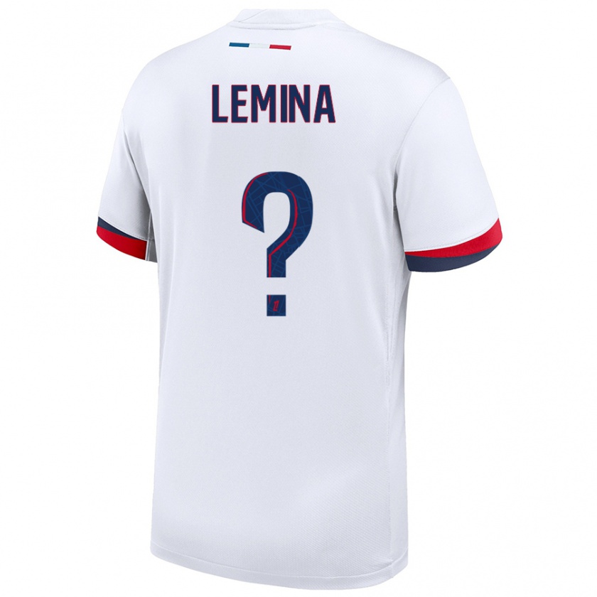 Kandiny Niño Camiseta Noha Lemina #0 Blanco Azul Rojo 2ª Equipación 2024/25 La Camisa México