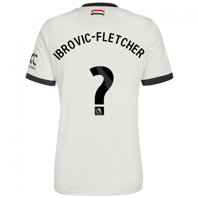 Kandiny Kinder Edward Ibrovic-Fletcher #0 Cremeweiß Ausweichtrikot Trikot 2024/25 T-Shirt Österreich