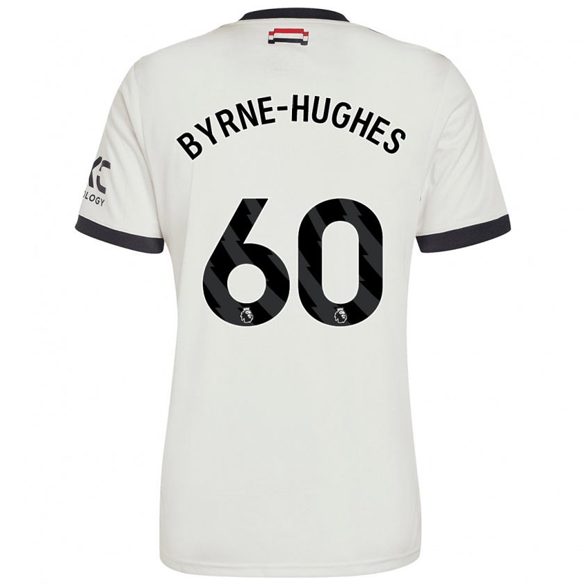 Kandiny Bambino Maglia Cameron Byrne-Hughes #60 Bianco Sporco Kit Gara Third 2024/25 Maglietta