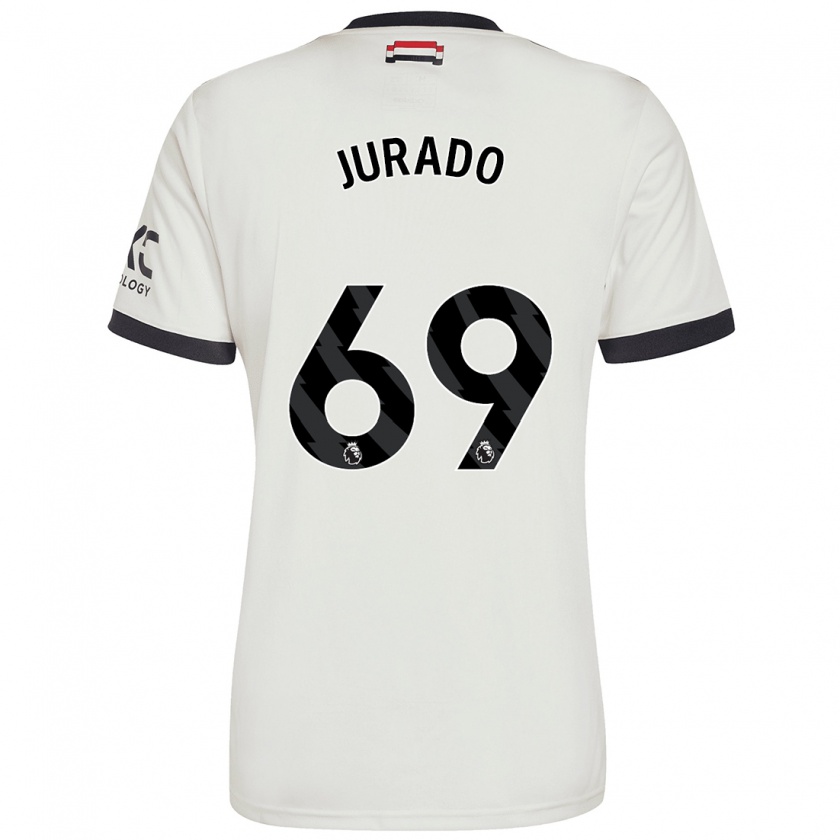 Kandiny Kinder Marc Jurado #69 Cremeweiß Ausweichtrikot Trikot 2024/25 T-Shirt Österreich