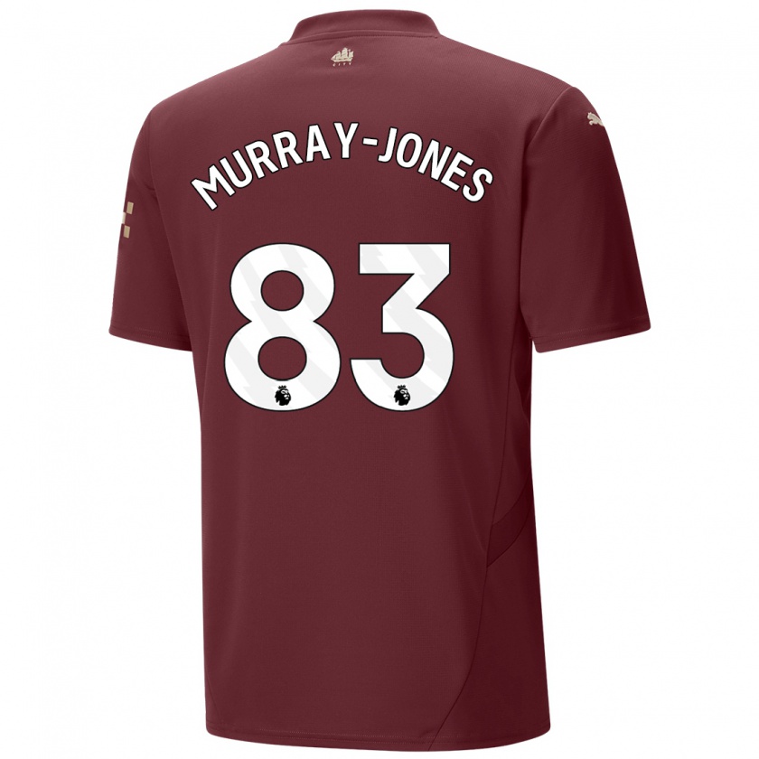 Kandiny Kinder George Murray-Jones #83 Kastanienbraun Ausweichtrikot Trikot 2024/25 T-Shirt Österreich