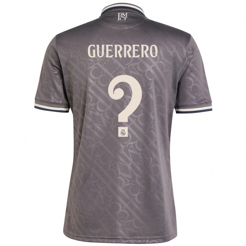 Kandiny Kinderen Julen Guerrero #0 Houtskool Thuisshirt Derde Tenue 2024/25 T-Shirt