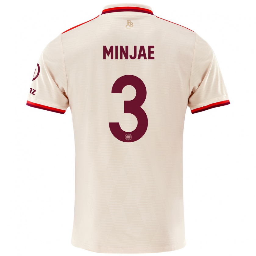 Kandiny Bambino Maglia Min-Jae Kim #3 Lino Kit Gara Third 2024/25 Maglietta