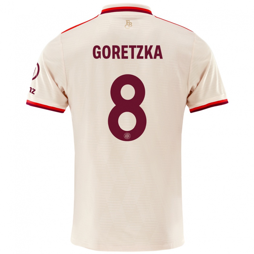 Kandiny Bambino Maglia Leon Goretzka #8 Lino Kit Gara Third 2024/25 Maglietta