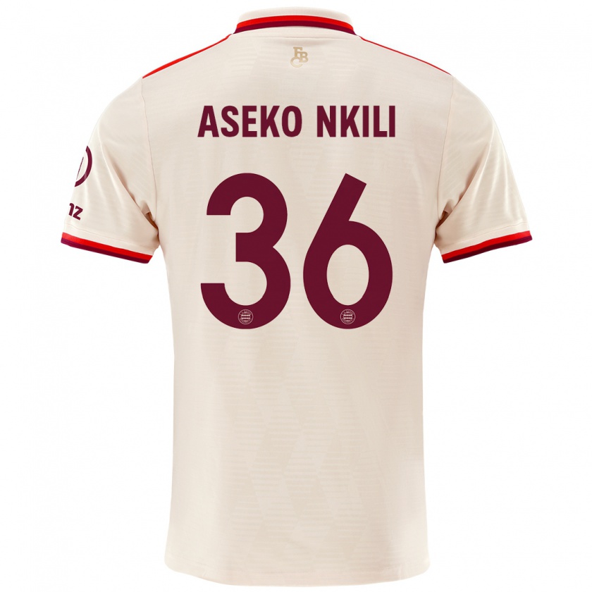 Kandiny Bambino Maglia Noël Aséko Nkili #36 Lino Kit Gara Third 2024/25 Maglietta