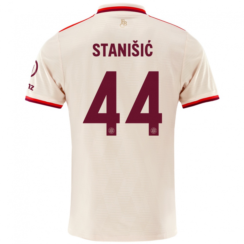 Kandiny Bambino Maglia Josip Stanisic #44 Lino Kit Gara Third 2024/25 Maglietta