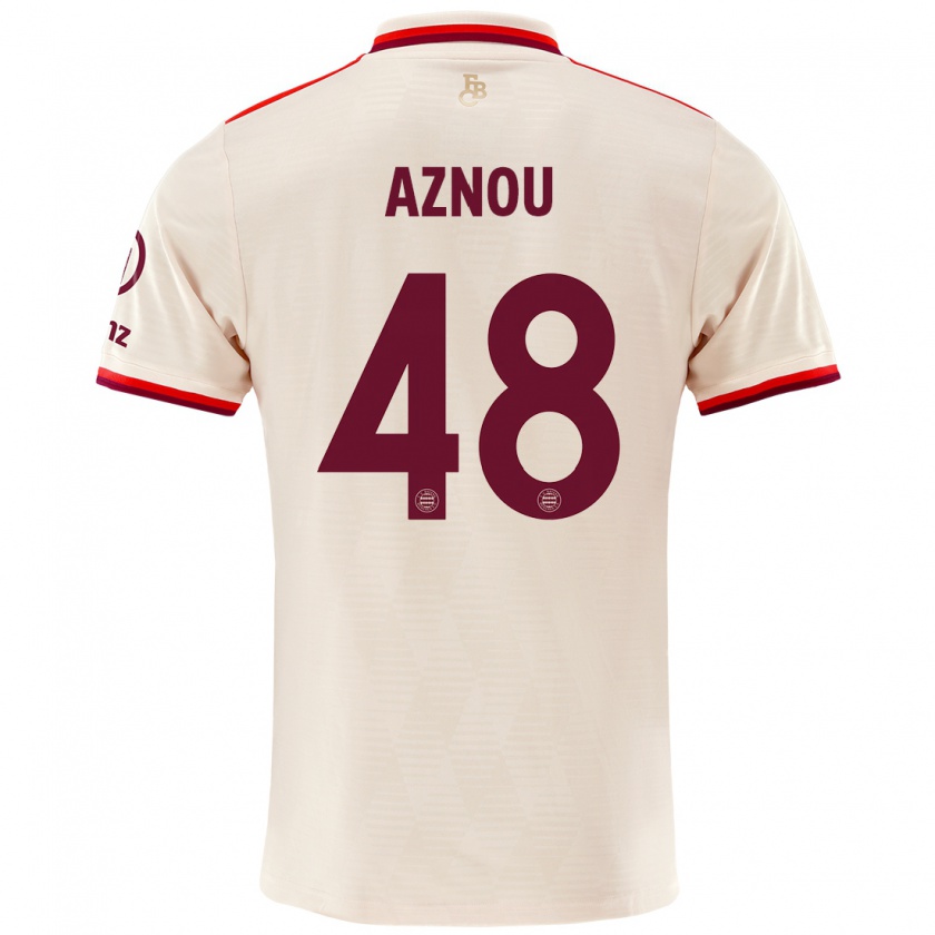 Kandiny Bambino Maglia Adam Aznou #48 Lino Kit Gara Third 2024/25 Maglietta