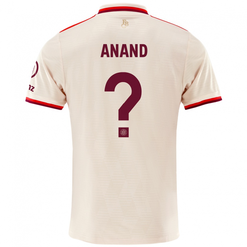 Kandiny Kinder Nico Anand #0 Leinen Ausweichtrikot Trikot 2024/25 T-Shirt Österreich