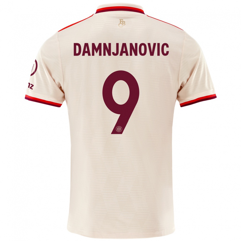 Kandiny Bambino Maglia Jovana Damnjanović #9 Lino Kit Gara Third 2024/25 Maglietta