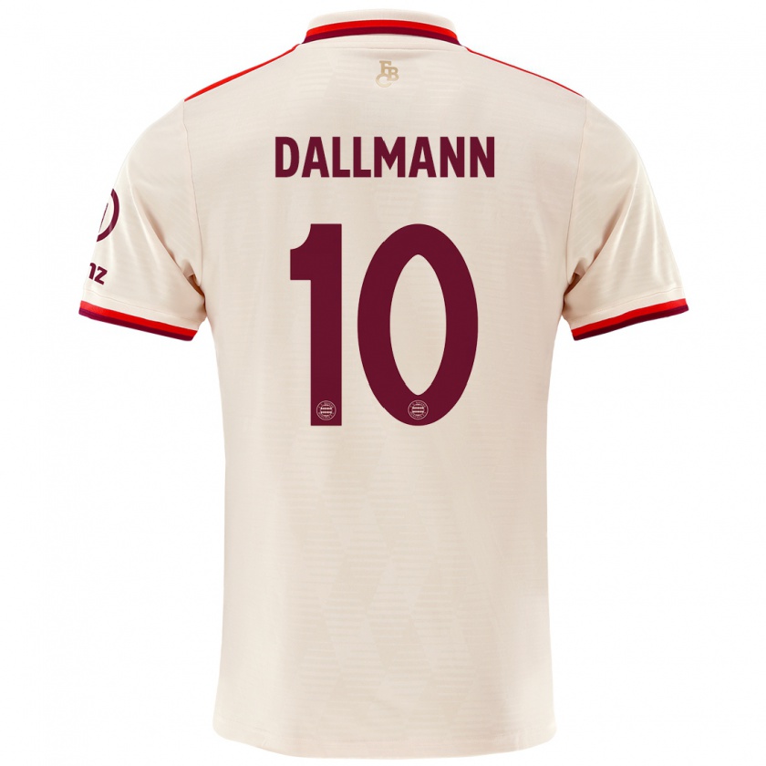 Kandiny Bambino Maglia Linda Dallmann #10 Lino Kit Gara Third 2024/25 Maglietta