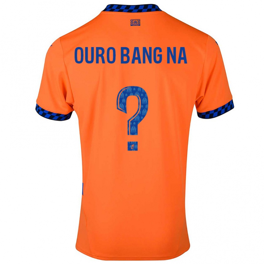 Kandiny Niño Camiseta Rayan Ouro Bang Na #0 Naranja Azul Oscuro Equipación Tercera 2024/25 La Camisa México