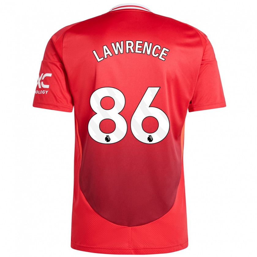 Kandiny Herren Marcus Lawrence #86 Hellrot Heimtrikot Trikot 2024/25 T-Shirt Österreich