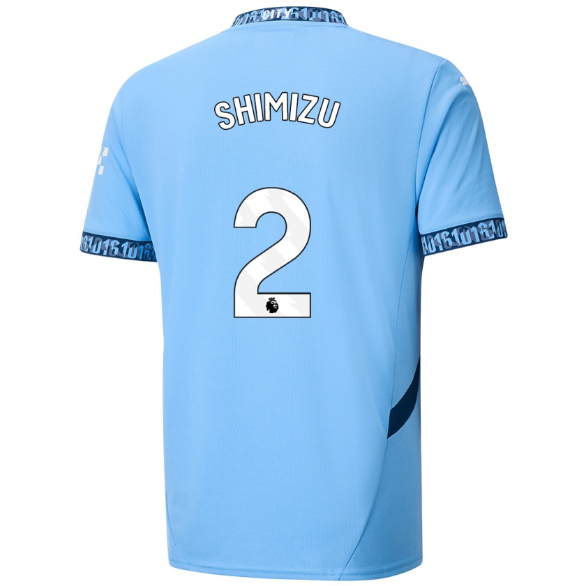 Kandiny Hombre Camiseta Risa Shimizu #2 Azul Marino 1ª Equipación 2024/25 La Camisa