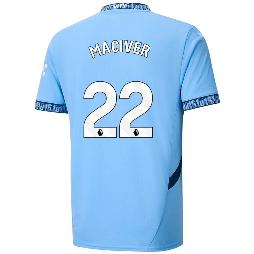 Kandiny Heren Sandy Maciver #22 Marineblauw Thuisshirt Thuistenue 2024/25 T-Shirt