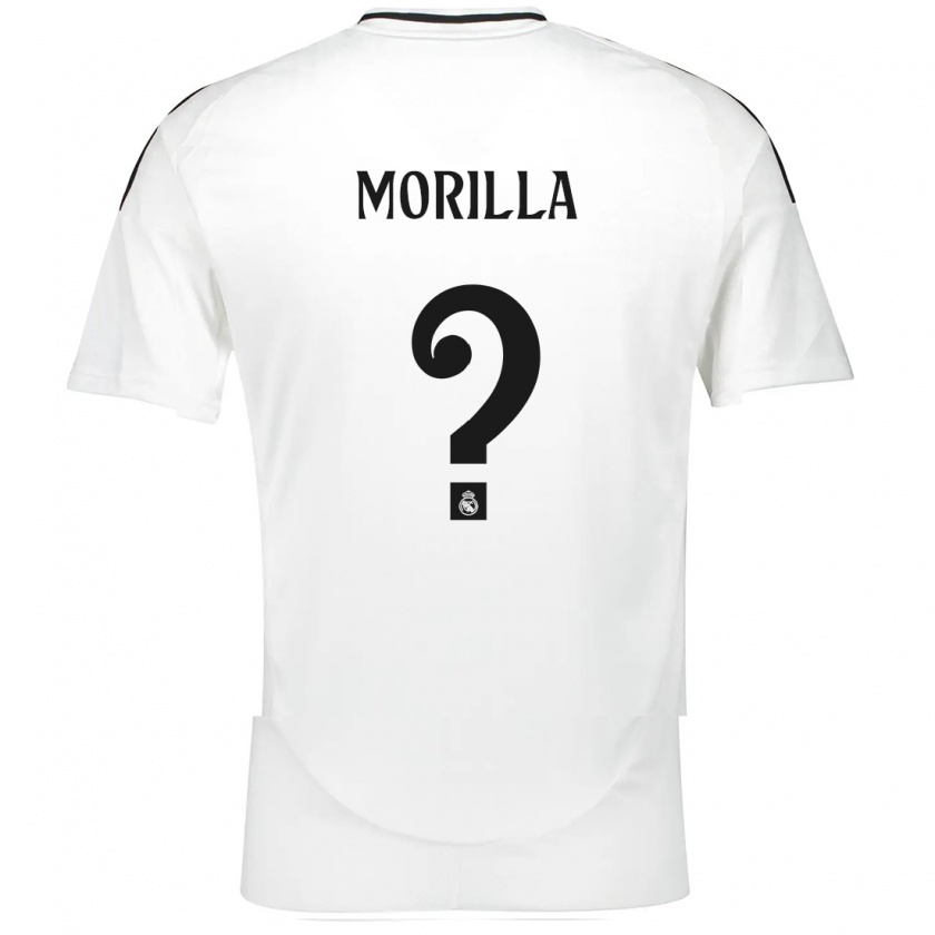 Kandiny Uomo Maglia Jairo Morilla #0 Bianco Kit Gara Home 2024/25 Maglietta