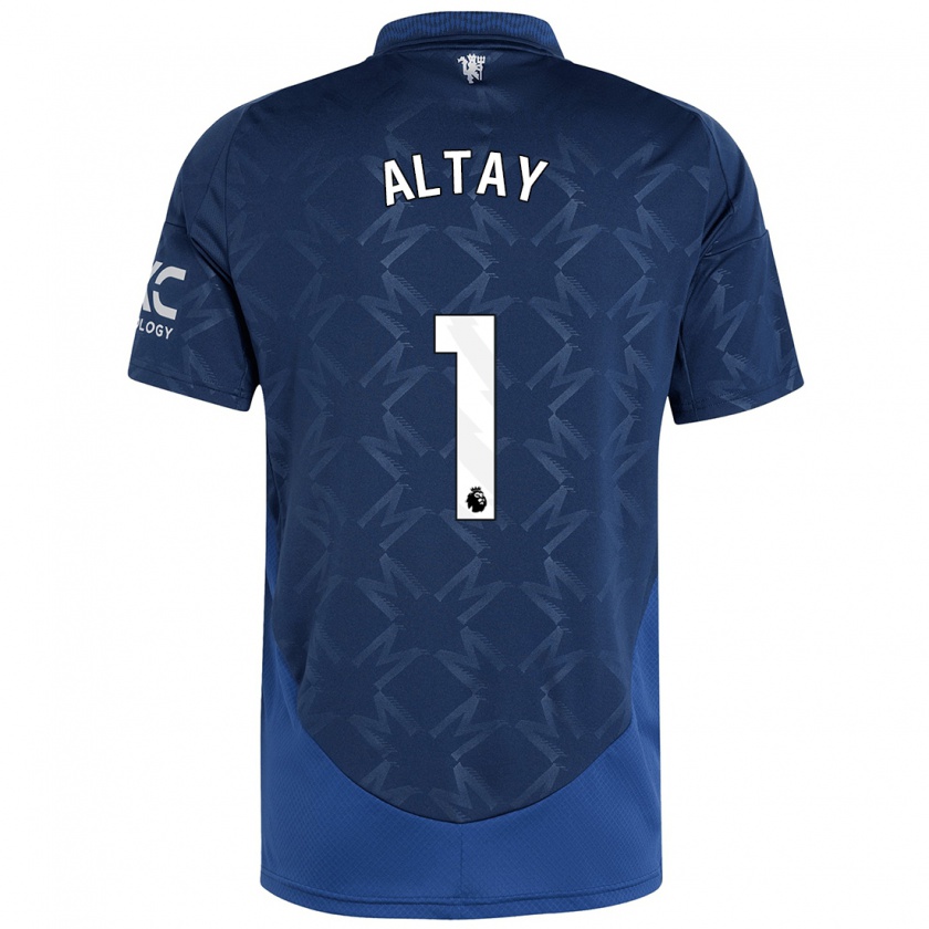 Kandiny Heren Altay Bayındır #1 Indigo Uitshirt Uittenue 2024/25 T-Shirt