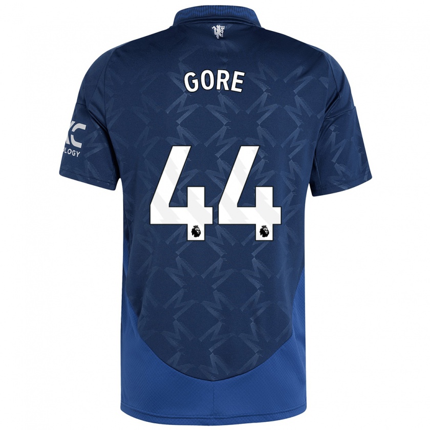 Kandiny Heren Daniel Gore #44 Indigo Uitshirt Uittenue 2024/25 T-Shirt