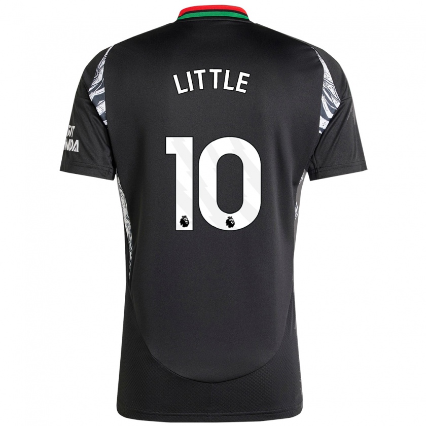 Kandiny Herren Kim Little #10 Schwarz Auswärtstrikot Trikot 2024/25 T-Shirt Österreich