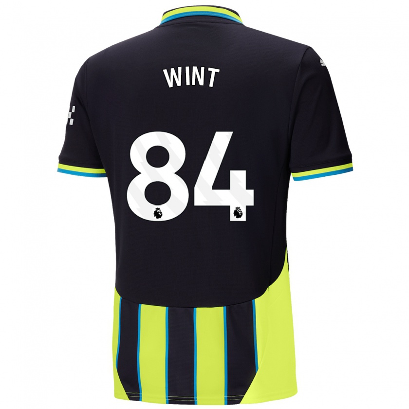 Kandiny Homem Camisola Jack Wint #84 Azul Amarelo Alternativa 2024/25 Camisa Brasil