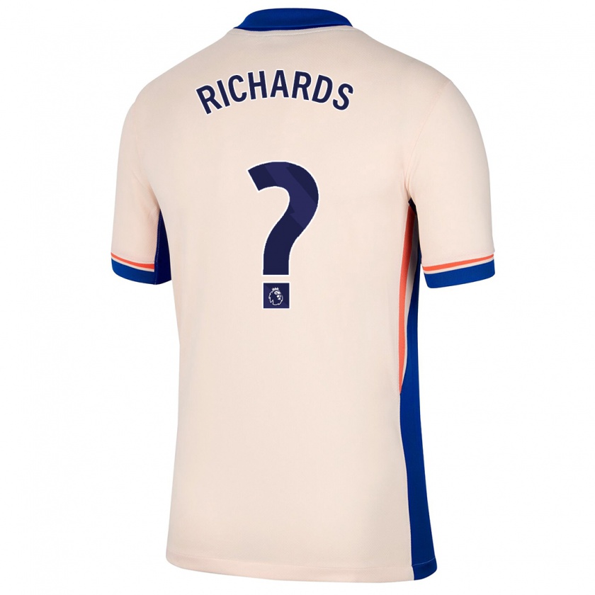 Kandiny Uomo Maglia Dujuan Richards #0 Beige Chiaro Kit Gara Away 2024/25 Maglietta