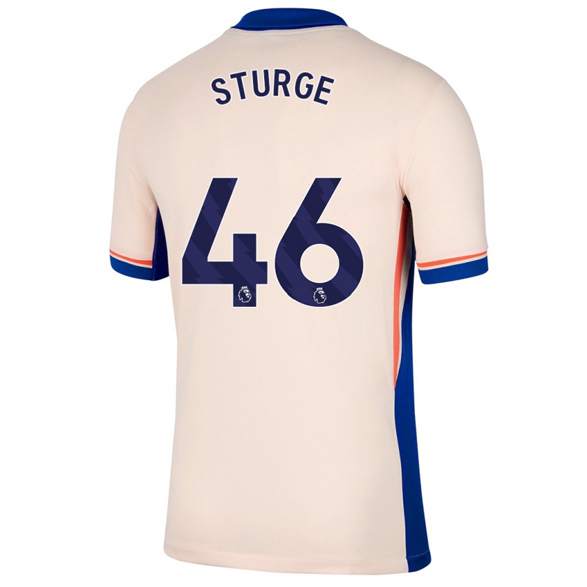 Kandiny Herren Zak Sturge #46 Hellbeige Auswärtstrikot Trikot 2024/25 T-Shirt Österreich