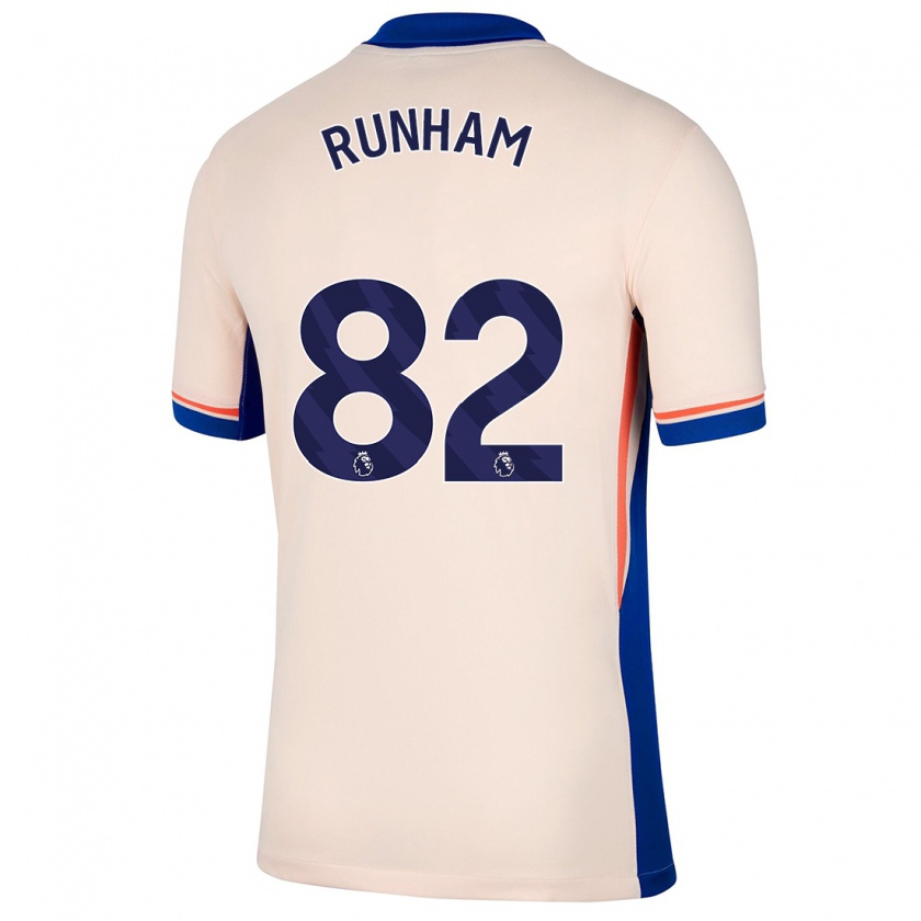 Kandiny Uomo Maglia Frankie Runham #82 Beige Chiaro Kit Gara Away 2024/25 Maglietta