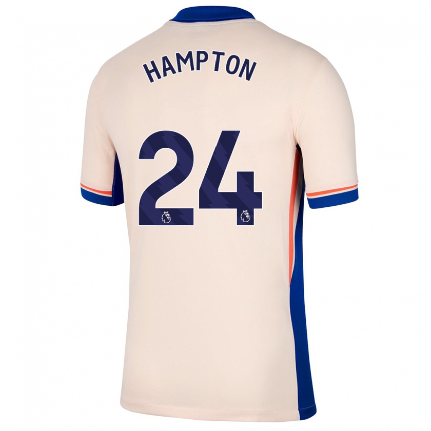 Kandiny Herren Hannah Hampton #24 Hellbeige Auswärtstrikot Trikot 2024/25 T-Shirt Österreich