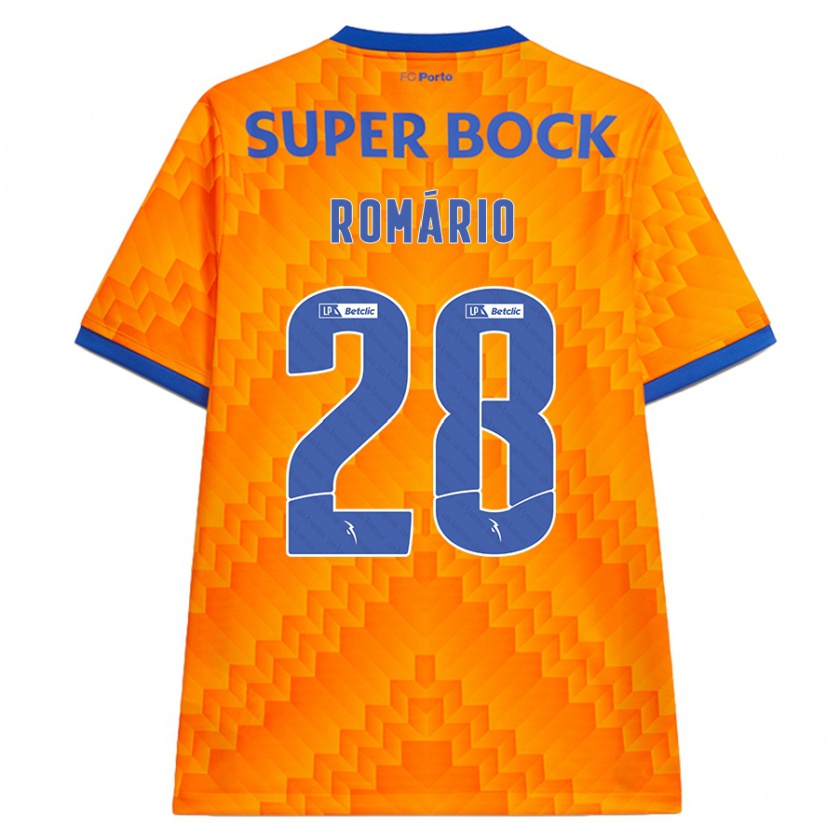 Kandiny Heren Romário Baró #28 Oranje Uitshirt Uittenue 2024/25 T-Shirt