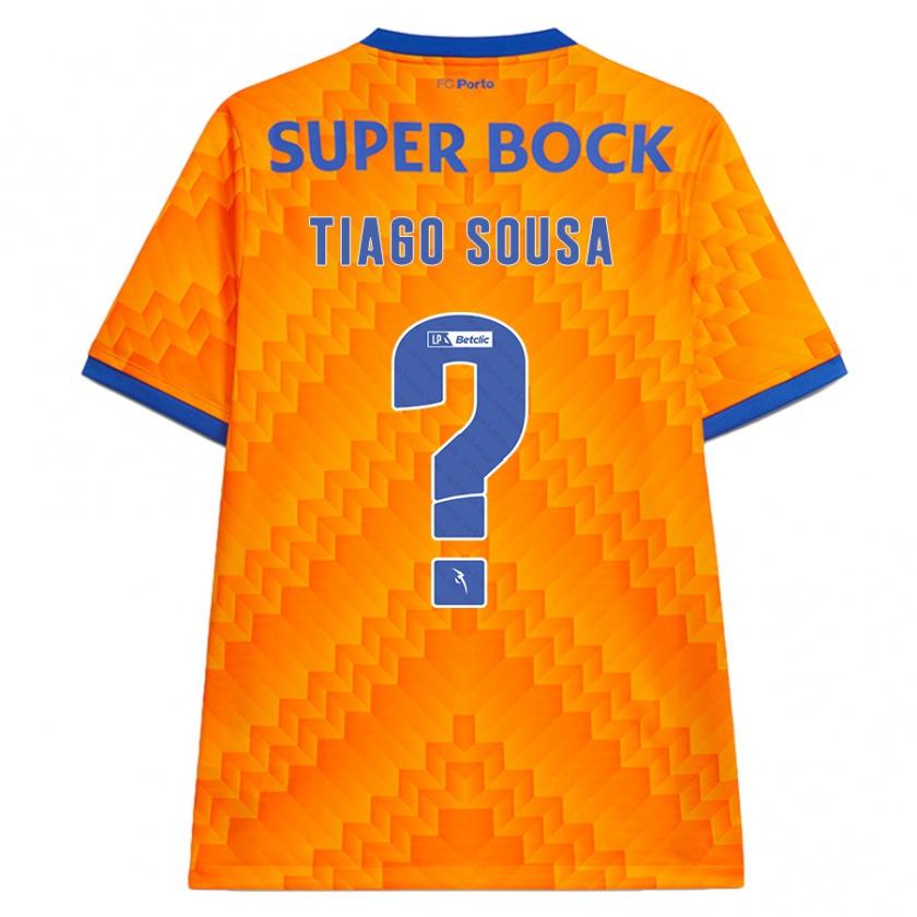 Kandiny Heren Tiago Sousa #0 Oranje Uitshirt Uittenue 2024/25 T-Shirt