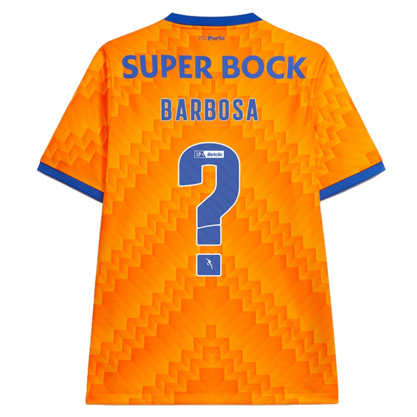 Kandiny Heren Rúben Barbosa #0 Oranje Uitshirt Uittenue 2024/25 T-Shirt