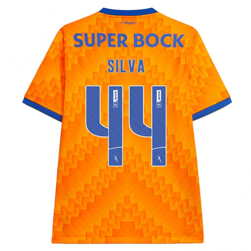 Kandiny Heren Felipe Silva #44 Oranje Uitshirt Uittenue 2024/25 T-Shirt België