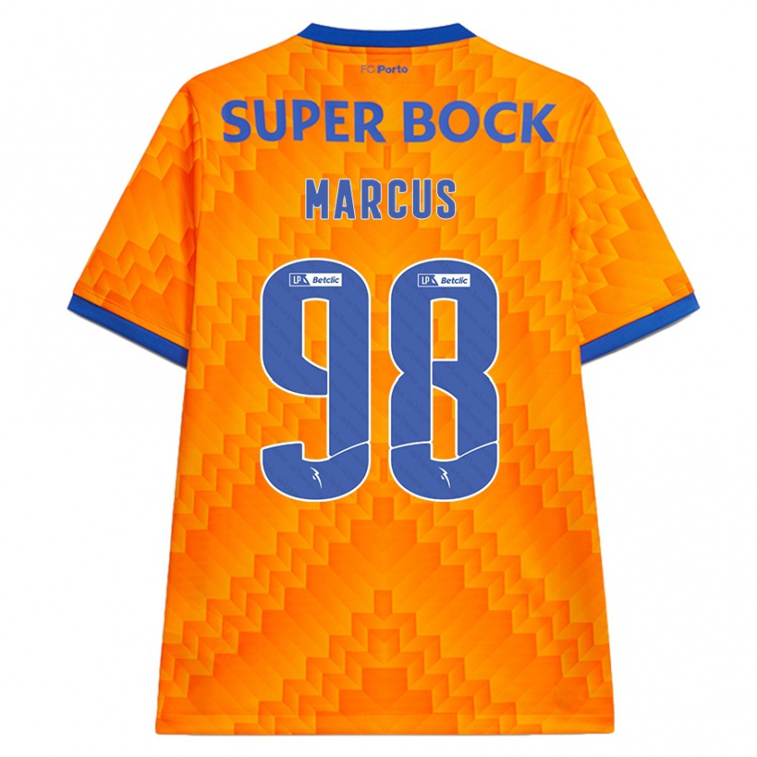 Kandiny Heren Abraham Marcus #98 Oranje Uitshirt Uittenue 2024/25 T-Shirt