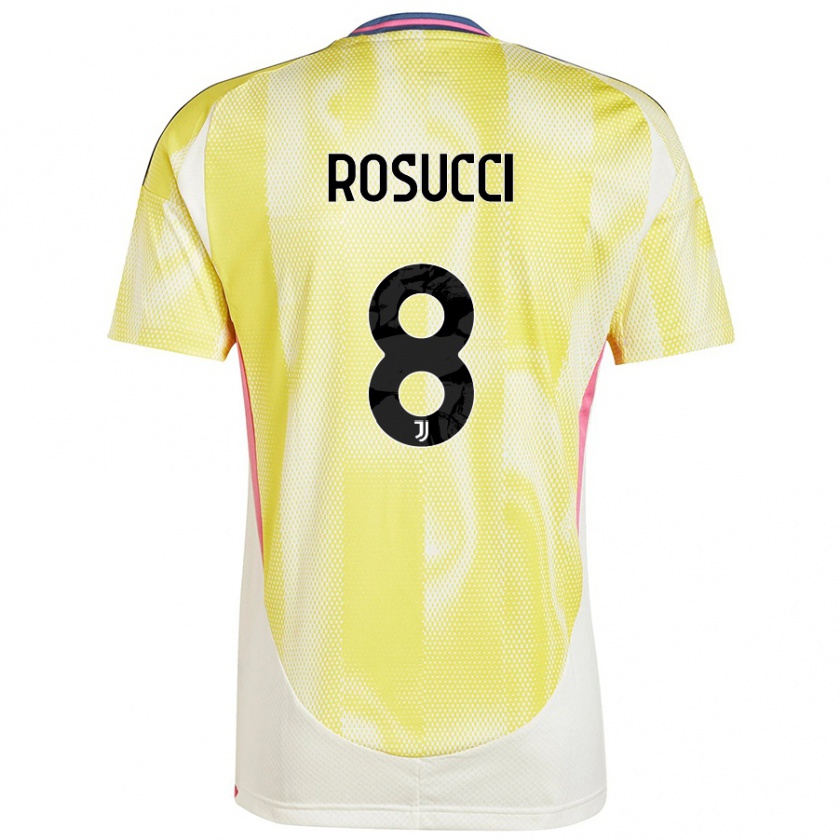 Kandiny Herren Martina Rosucci #8 Solargelb Auswärtstrikot Trikot 2024/25 T-Shirt Österreich