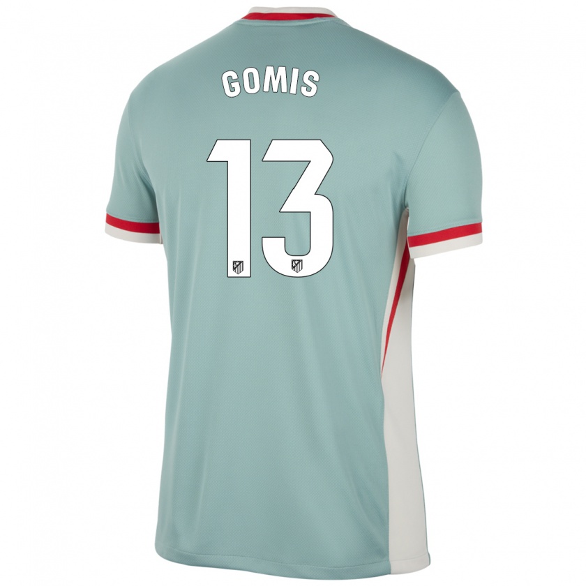 Kandiny Uomo Maglia Antonio Gomis #13 Beige Chiaro Blu Kit Gara Away 2024/25 Maglietta