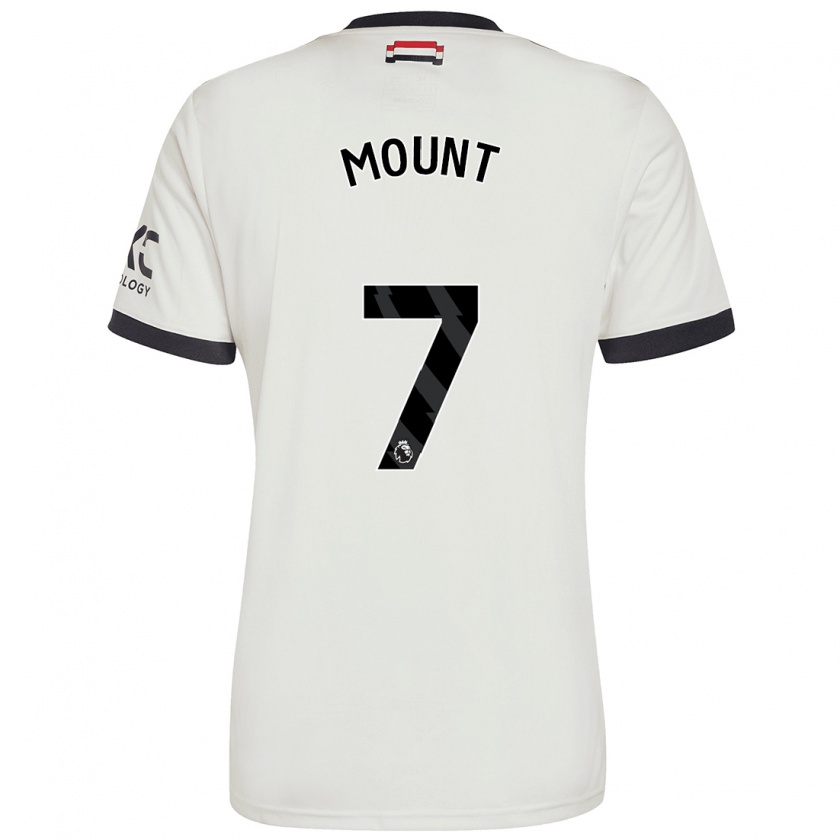 Kandiny Hombre Camiseta Mason Mount #7 Blanquecino Equipación Tercera 2024/25 La Camisa