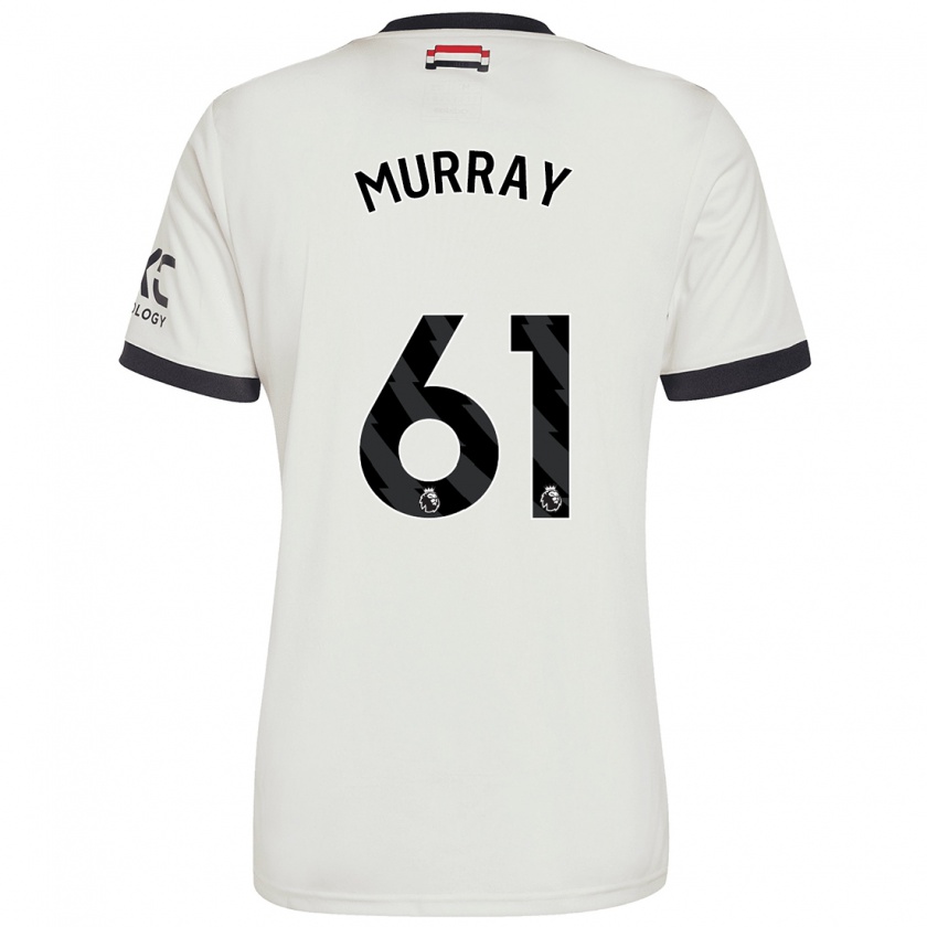 Kandiny Herren Sam Murray #61 Cremeweiß Ausweichtrikot Trikot 2024/25 T-Shirt Österreich