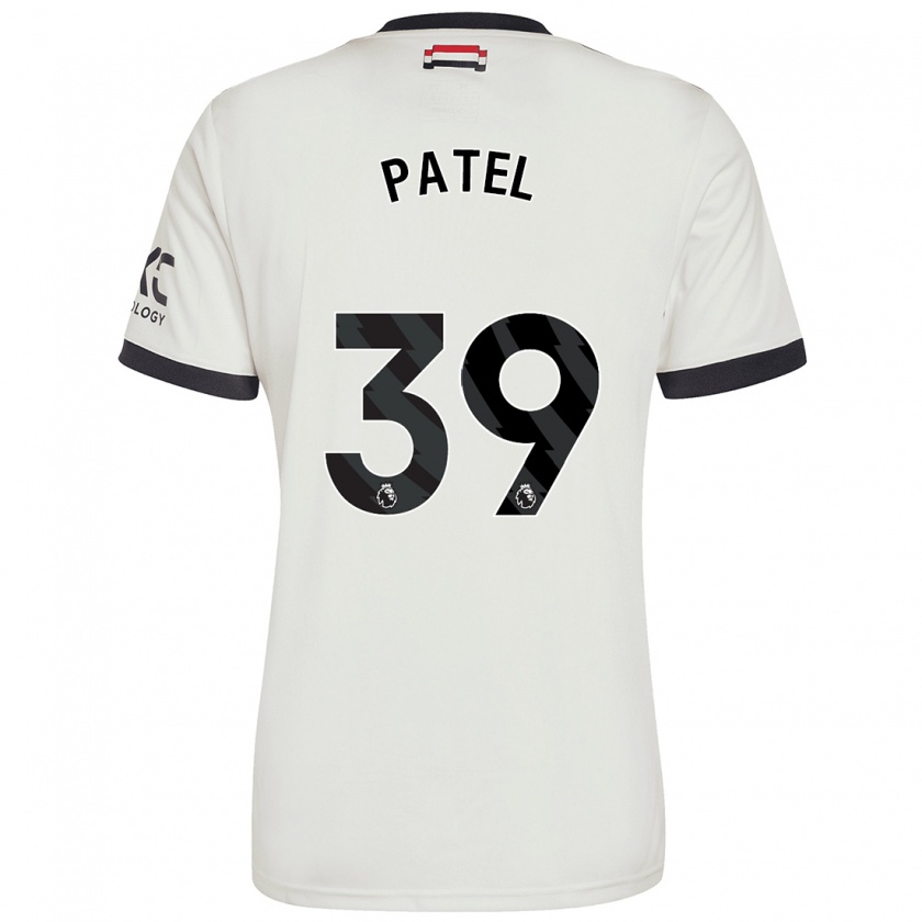 Kandiny Uomo Maglia Safia Middleton-Patel #39 Bianco Sporco Kit Gara Third 2024/25 Maglietta