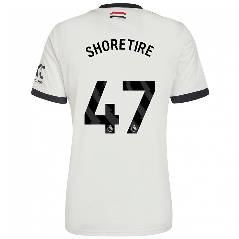 Kandiny Herren Shola Shoretire #47 Cremeweiß Ausweichtrikot Trikot 2024/25 T-Shirt Österreich