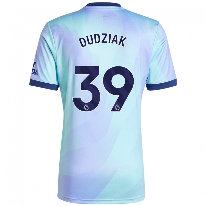 Kandiny Herren Harrison Dudziak #39 Aquamarin Ausweichtrikot Trikot 2024/25 T-Shirt Österreich