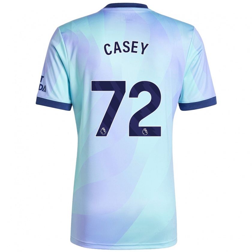 Kandiny Heren Dan Casey #72 Aqua Thuisshirt Derde Tenue 2024/25 T-Shirt