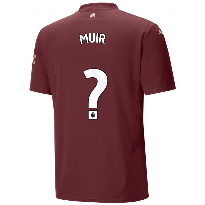 Kandiny Heren Ashton Muir #0 Kastanjebruin Thuisshirt Derde Tenue 2024/25 T-Shirt België