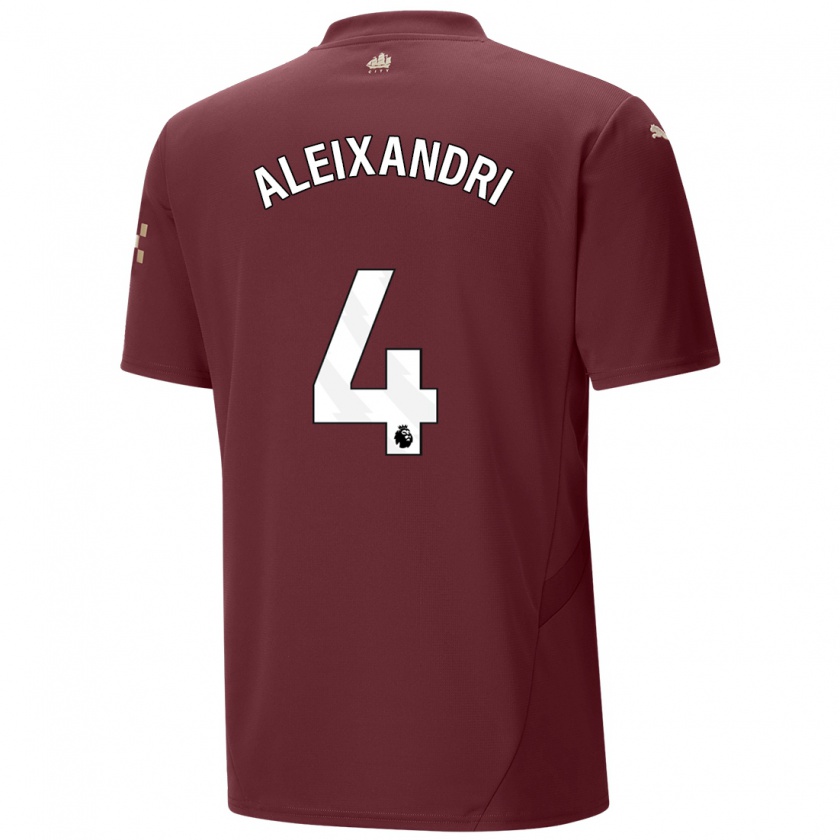 Kandiny Heren Laia Aleixandri #4 Kastanjebruin Thuisshirt Derde Tenue 2024/25 T-Shirt België