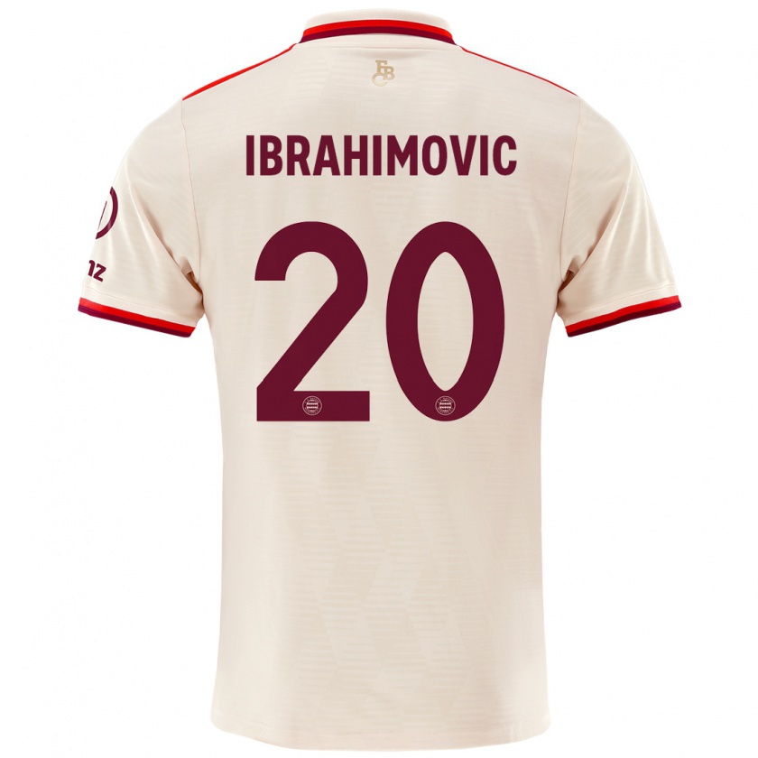 Kandiny Uomo Maglia Arijon Ibrahimovic #20 Lino Kit Gara Third 2024/25 Maglietta