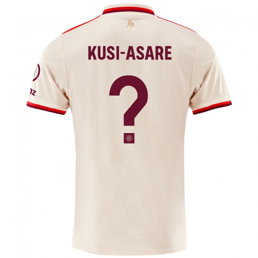 Kandiny Hombre Camiseta Jonah Kusi-Asare #0 Lino Equipación Tercera 2024/25 La Camisa